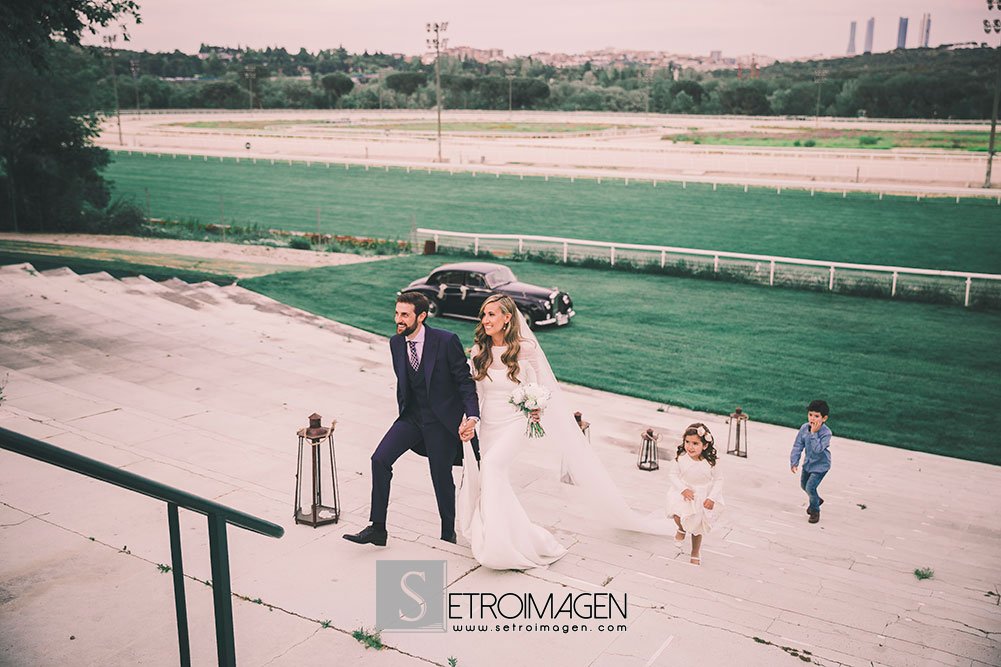 boda en el hipódromo de la zarzuela