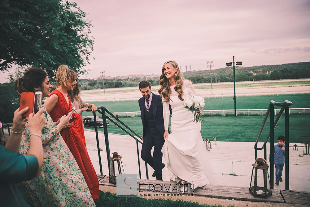 boda en el hipódromo de la zarzuela