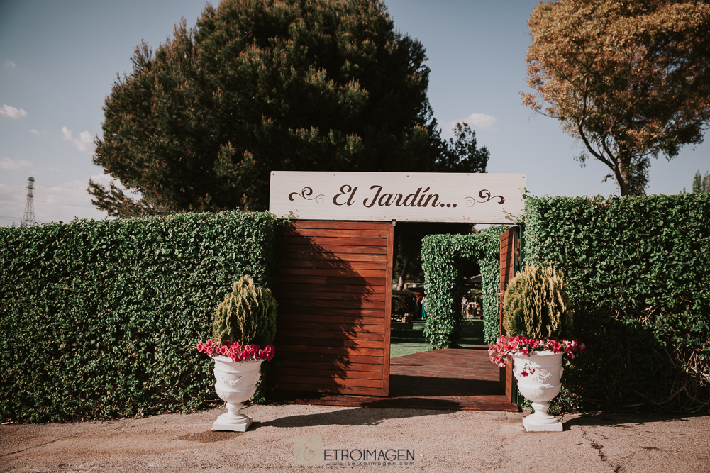 boda en jardín de acadi