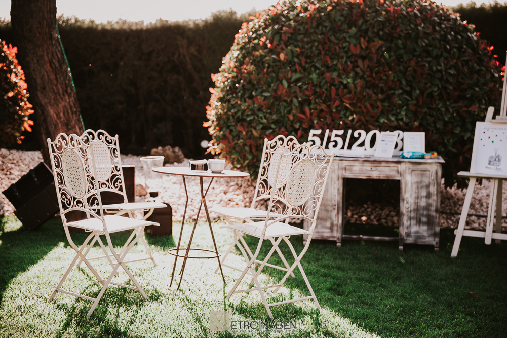 boda en jardín de acadi