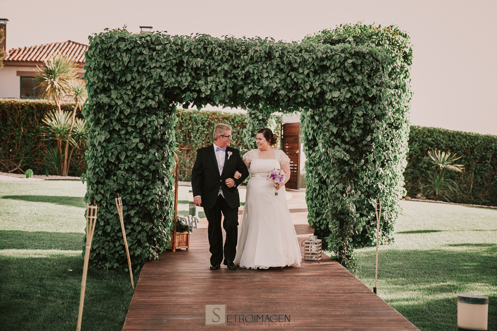 boda en jardín de acadi