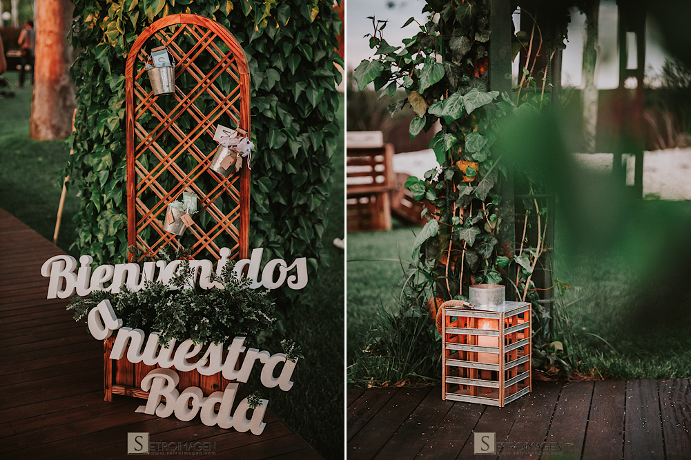 boda en jardín de acadi