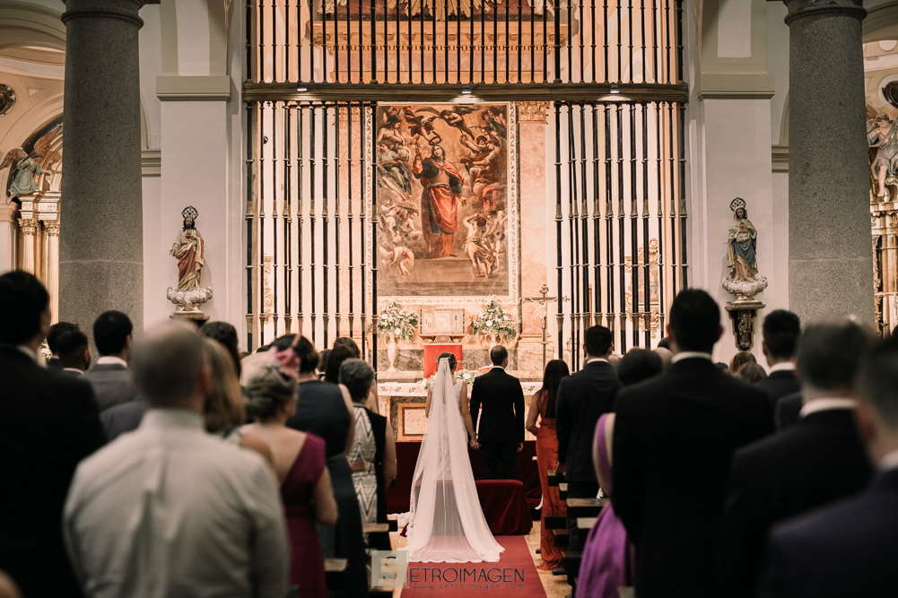 boda en la iglesia santa leocadia Toledo